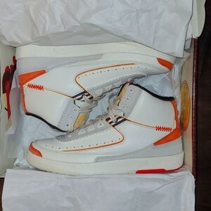 Mint condition Pre-owned Nike 2022Maison Château Rouge x AirJordan 2 'United